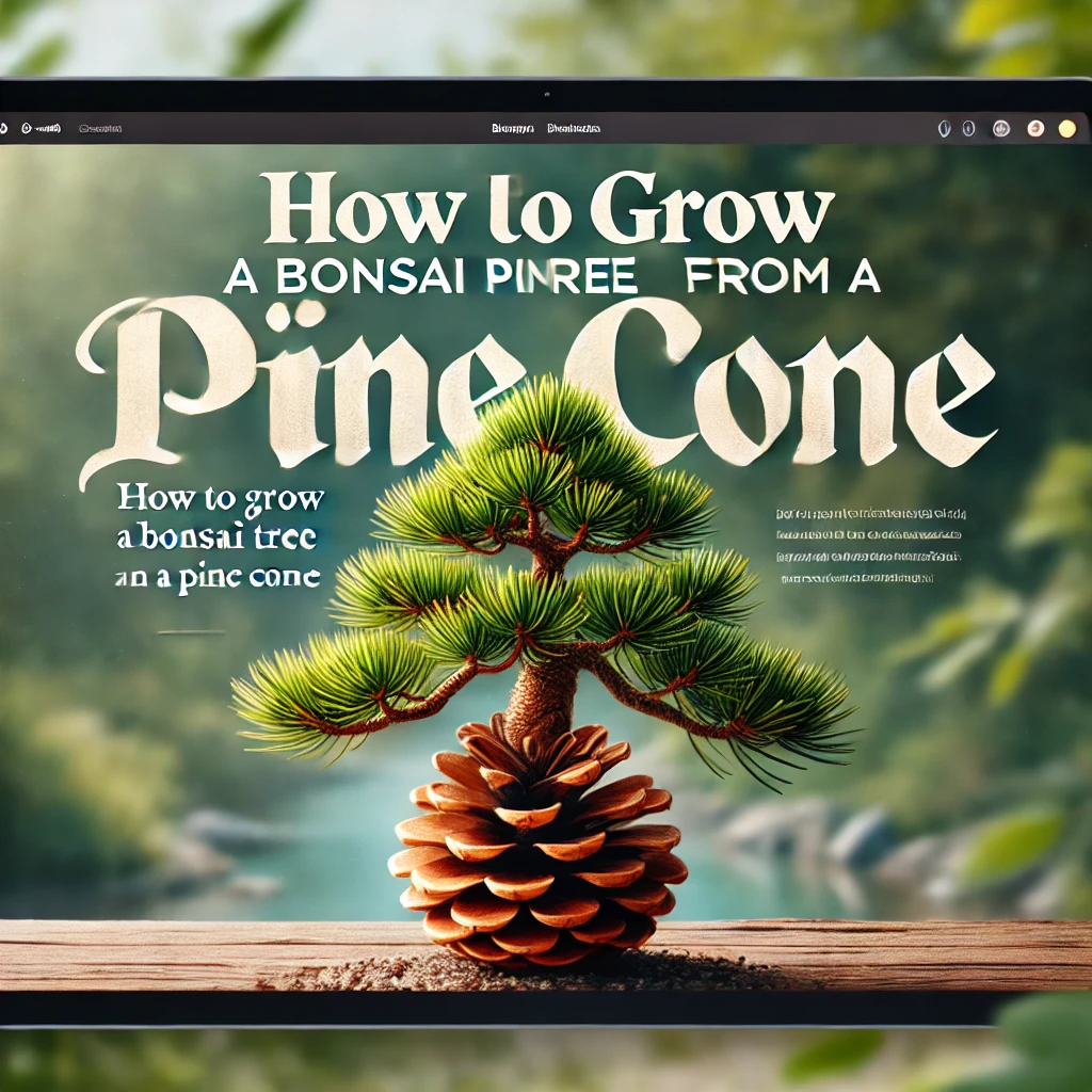 How to Grow a Bonsai Pine Tree from a Pine Cone